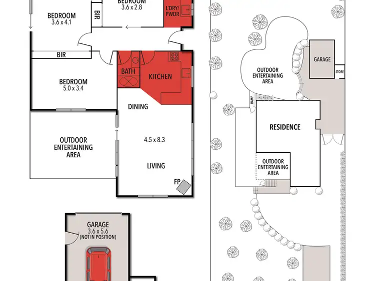 Floorplan of Homely house listing, 92 Noble Street, Anglesea VIC 3230