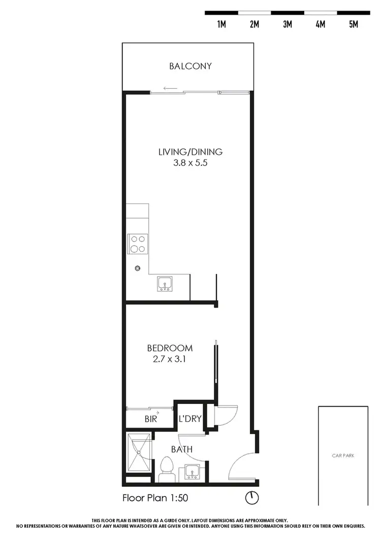 Floorplan of Homely apartment listing, 501/101 Bay Street, Port Melbourne VIC 3207