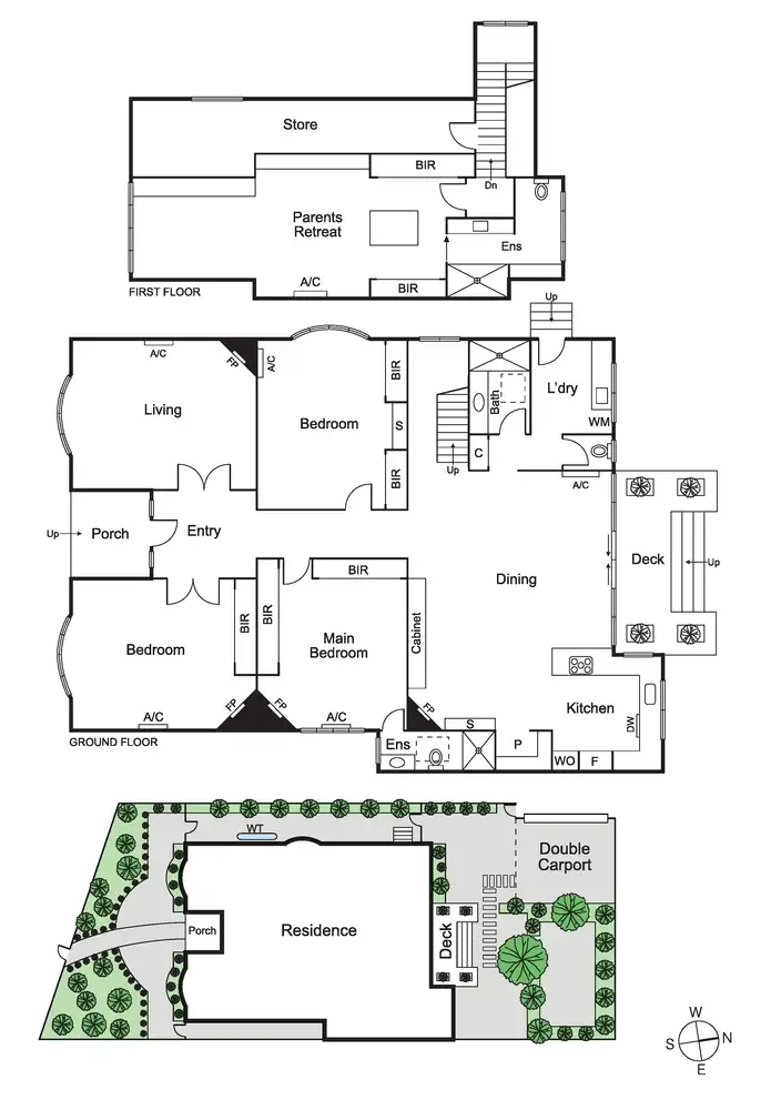 Floorplan of Homely house listing, 501 Dandenong Road, Armadale VIC 3143
