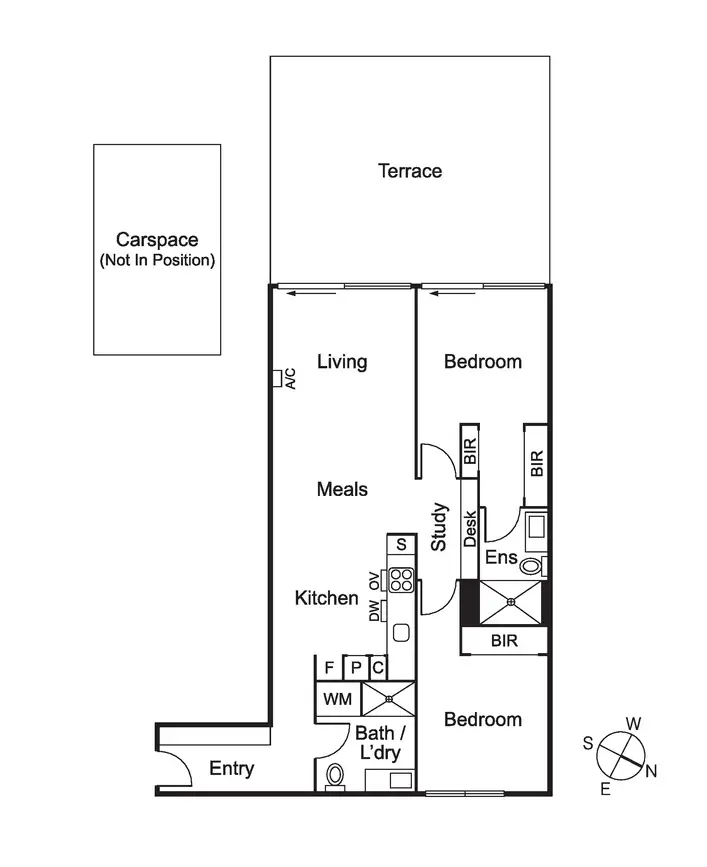 Floorplan of Homely apartment listing, 301/28 Riddell Parade, Elsternwick VIC 3185