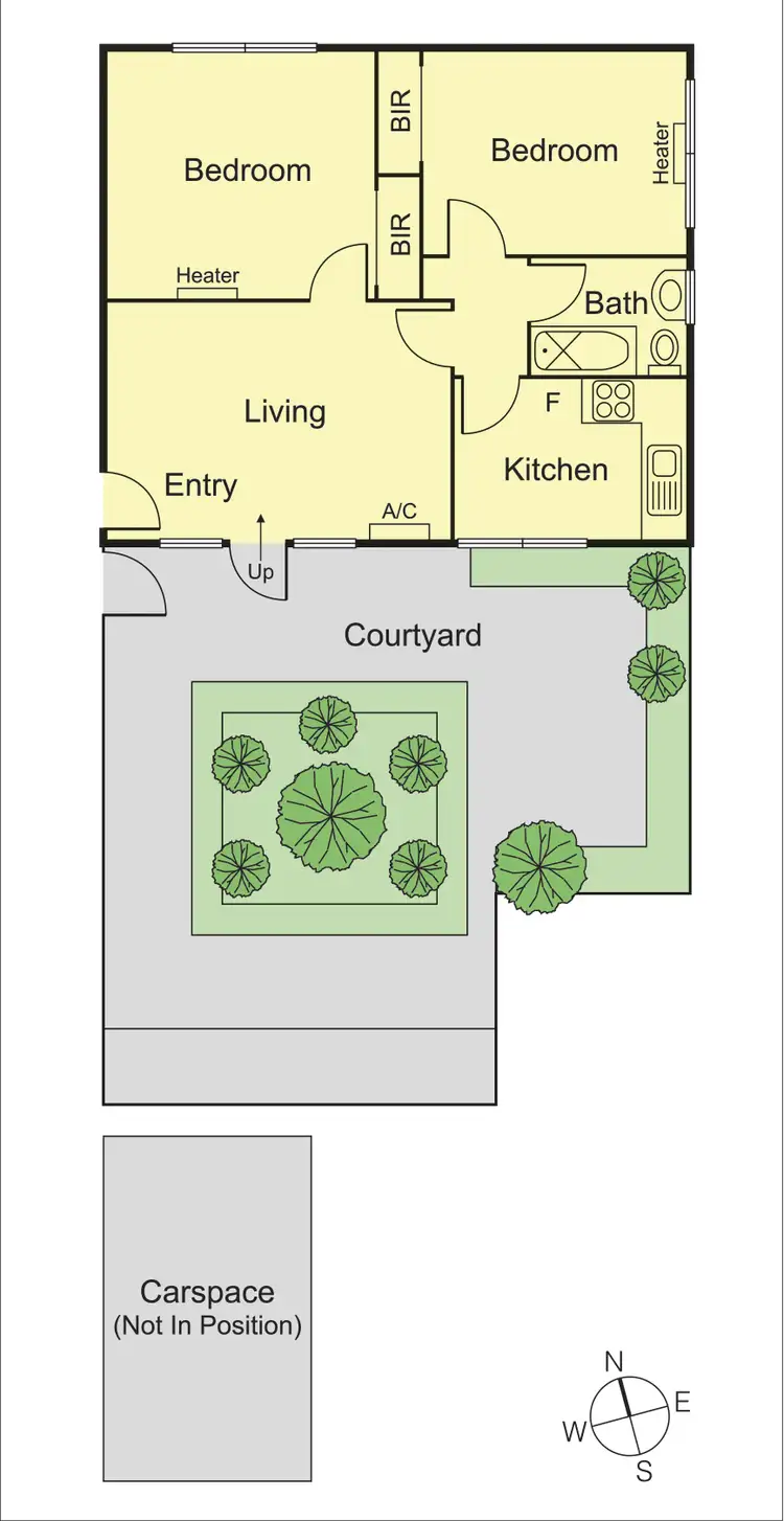 Floorplan of Homely apartment listing, 1/9 Park Avenue, Glen Huntly VIC 3163