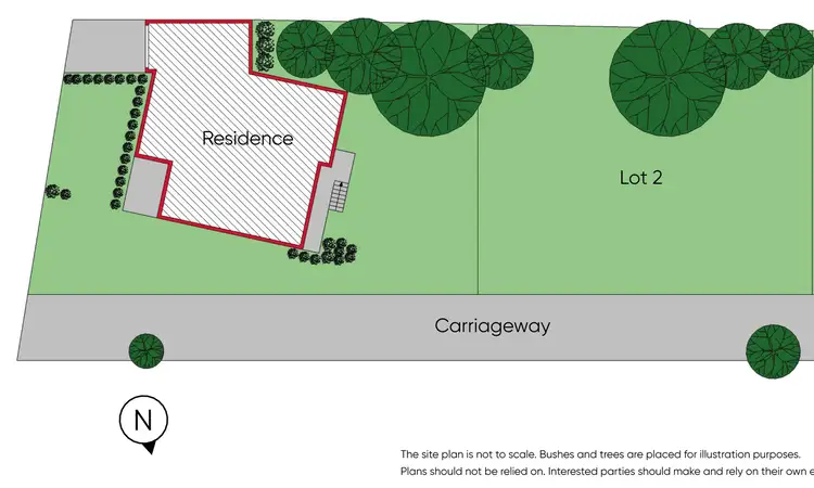 Floorplan of Homely land listing, Lot 2/4 Jamieson Street, Daylesford VIC 3460
