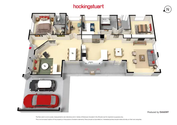 Floorplan of Homely house listing, 16 Portofino Drive, Cranbourne North VIC 3977