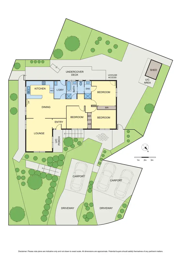 Floorplan of Homely house listing, 7 Melissa Close, Hurstbridge VIC 3099