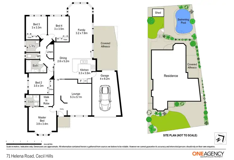 Floorplan of Homely house listing, 71 Helena Road, Cecil Hills NSW 2171