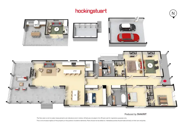 Floorplan of Homely house listing, 516 Ligar Street, Soldiers Hill VIC 3350