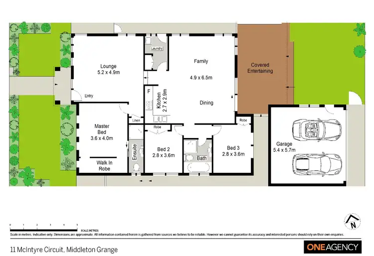 Floorplan of Homely house listing, 11 McIntyre Circuit, Middleton Grange NSW 2171