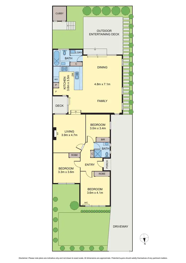 Floorplan of Homely house listing, 34 Olive Street, Caulfield South VIC 3162