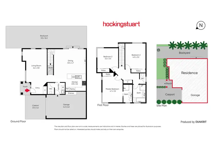 Floorplan of Homely house listing, 1A Adeney Street, Yarraville VIC 3013