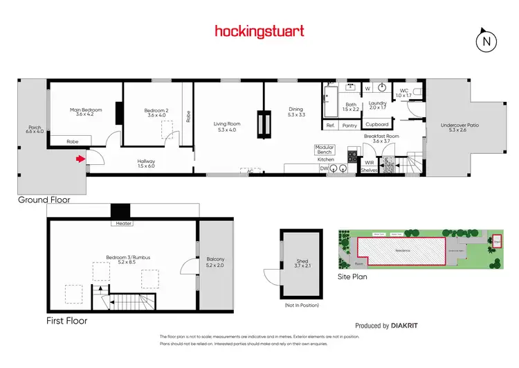 Floorplan of Homely house listing, 13 Carew Street, Sandringham VIC 3191