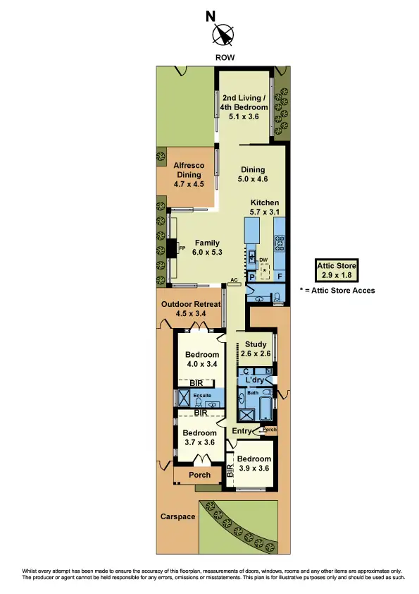 Floorplan of Homely house listing, 33 River Street, Newport VIC 3015