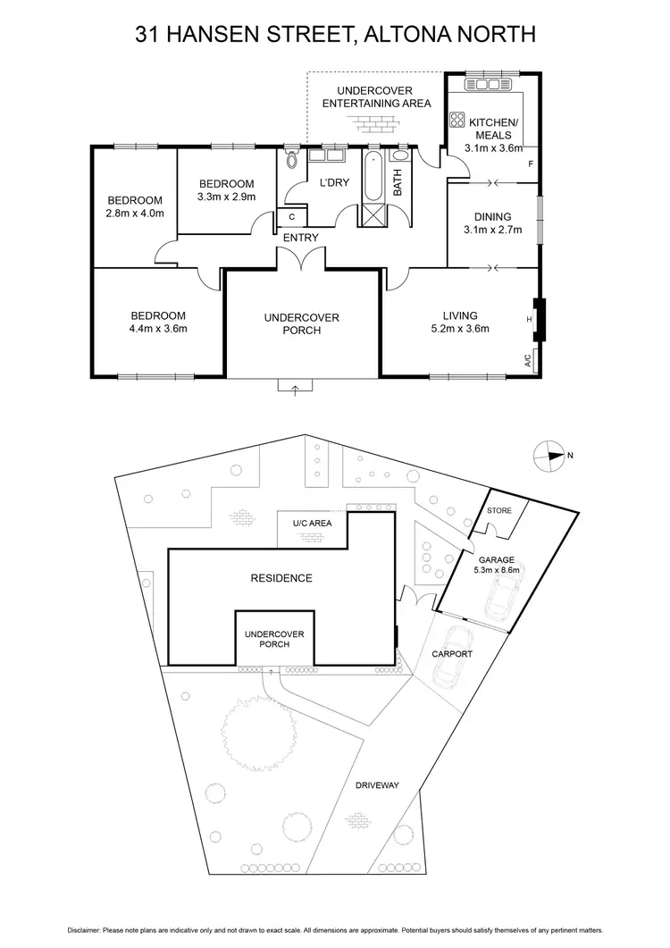 Floorplan of Homely house listing, 31 Hansen Street, Altona North VIC 3025