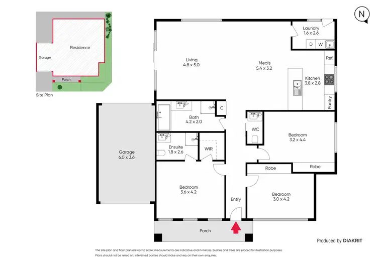 Floorplan of Homely house listing, 91 Long Tree Drive, Harkness VIC 3337