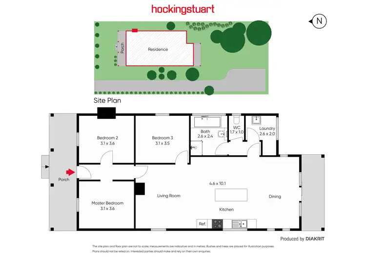 Floorplan of Homely house listing, 5 East Street, Daylesford VIC 3460