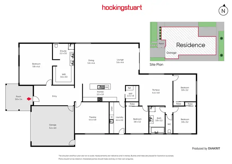 Floorplan of Homely house listing, 3 Corak Street, Eynesbury VIC 3338