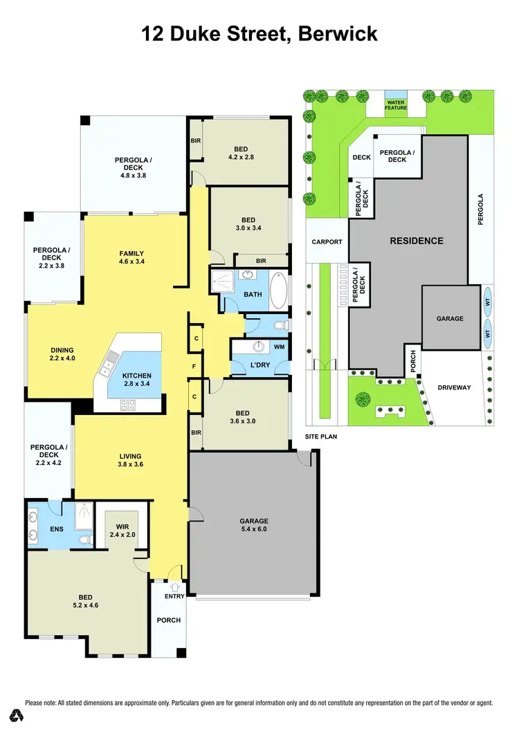 Floorplan of Homely house listing, 12 Duke Street, Berwick VIC 3806