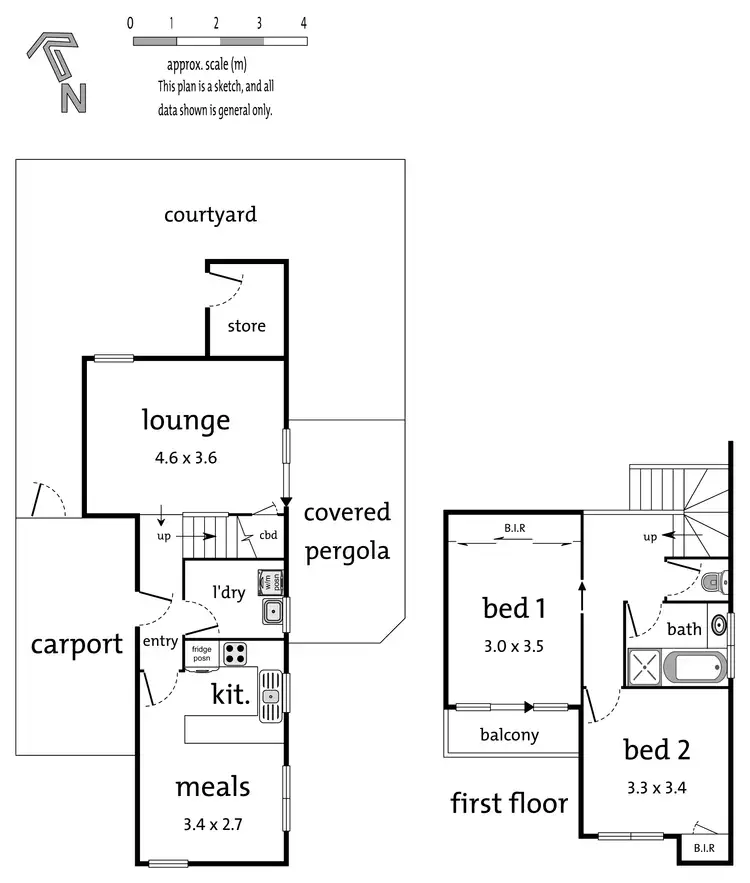 Floorplan of Homely unit listing, 7/196 Surrey Road, Blackburn VIC 3130