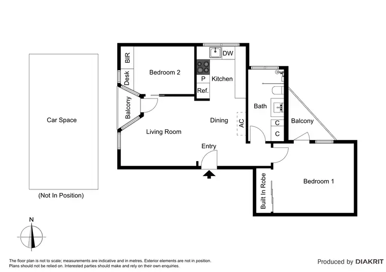 Floorplan of Homely apartment listing, 3/32 Westbury Street, St Kilda East VIC 3183
