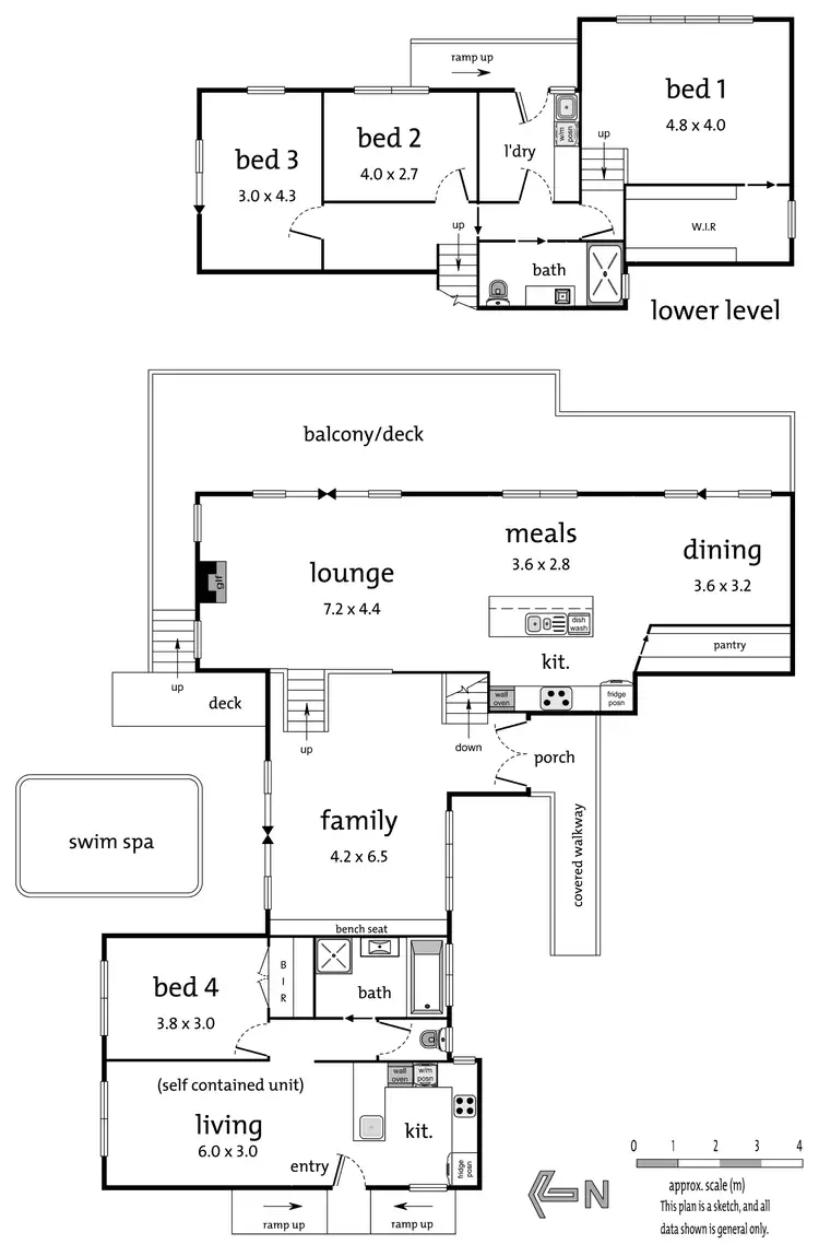 Floorplan of Homely house listing, 34 Richardson Road, Croydon North VIC 3136
