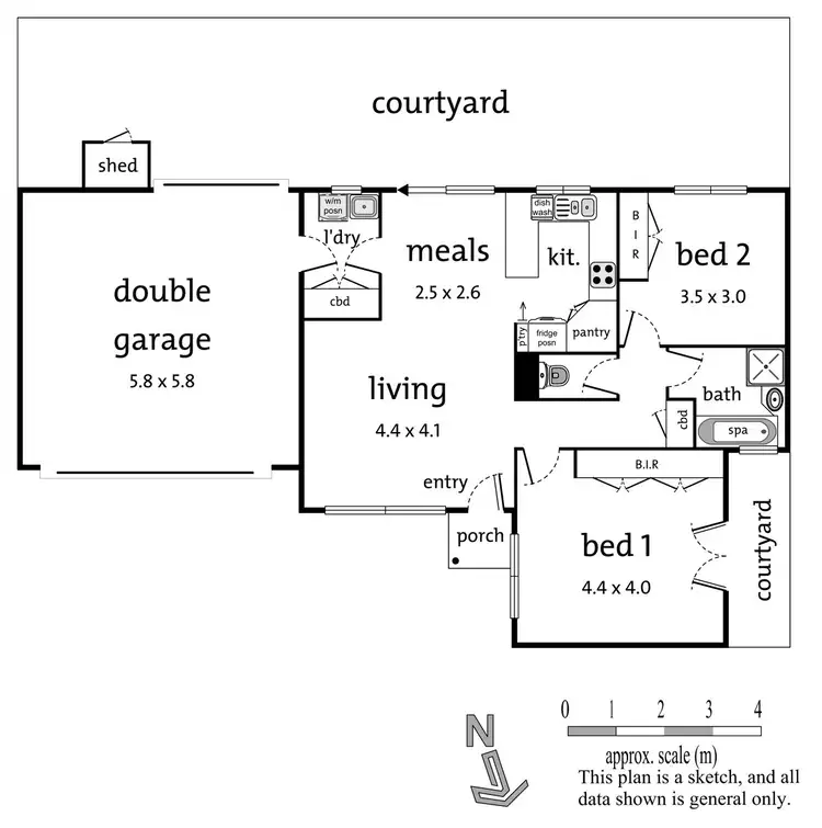 Floorplan of Homely unit listing, 3/10 Franklin Road, Doncaster East VIC 3109