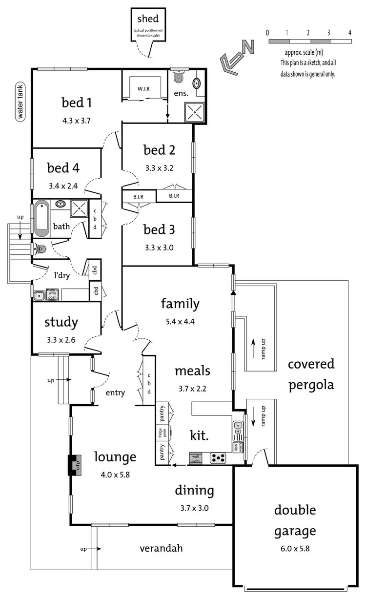 Floorplan of Homely house listing, 8 Santa Rosa Boulevard, Doncaster East VIC 3109