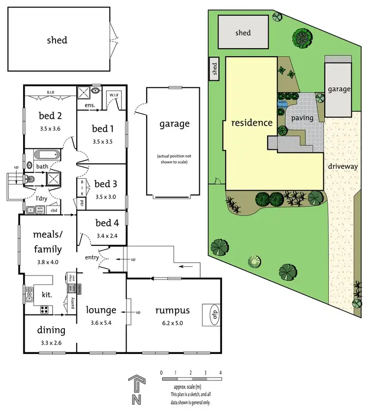 Floorplan of Homely house listing, 23 Hooker Road, Ferntree Gully VIC 3156