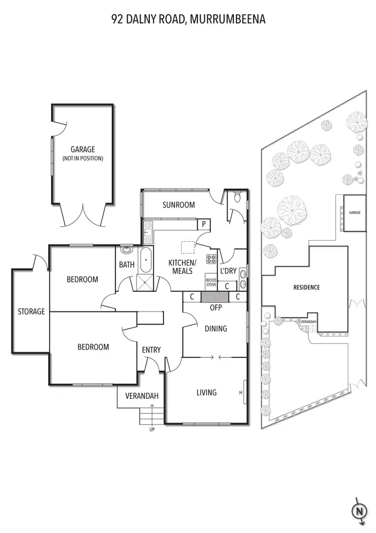 Floorplan of Homely house listing, 92 Dalny Road, Murrumbeena VIC 3163