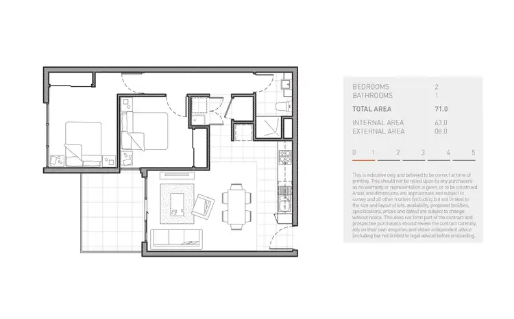 Floorplan of Homely apartment listing, 220/193-195 Springvale Road, Nunawading VIC 3131