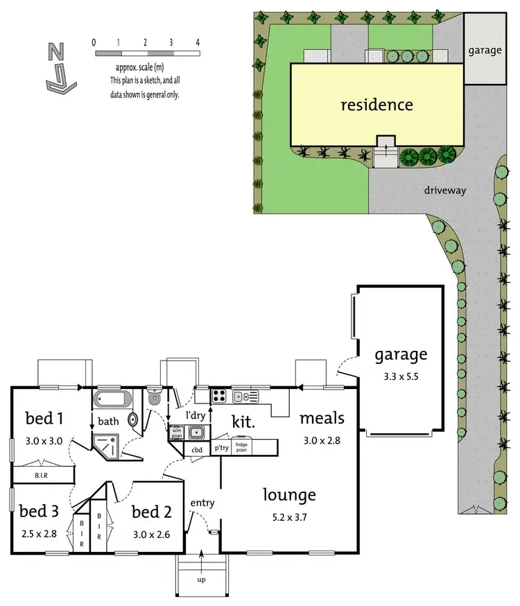 Floorplan of Homely townhouse listing, 2/46 Pitt Street, Ringwood VIC 3134