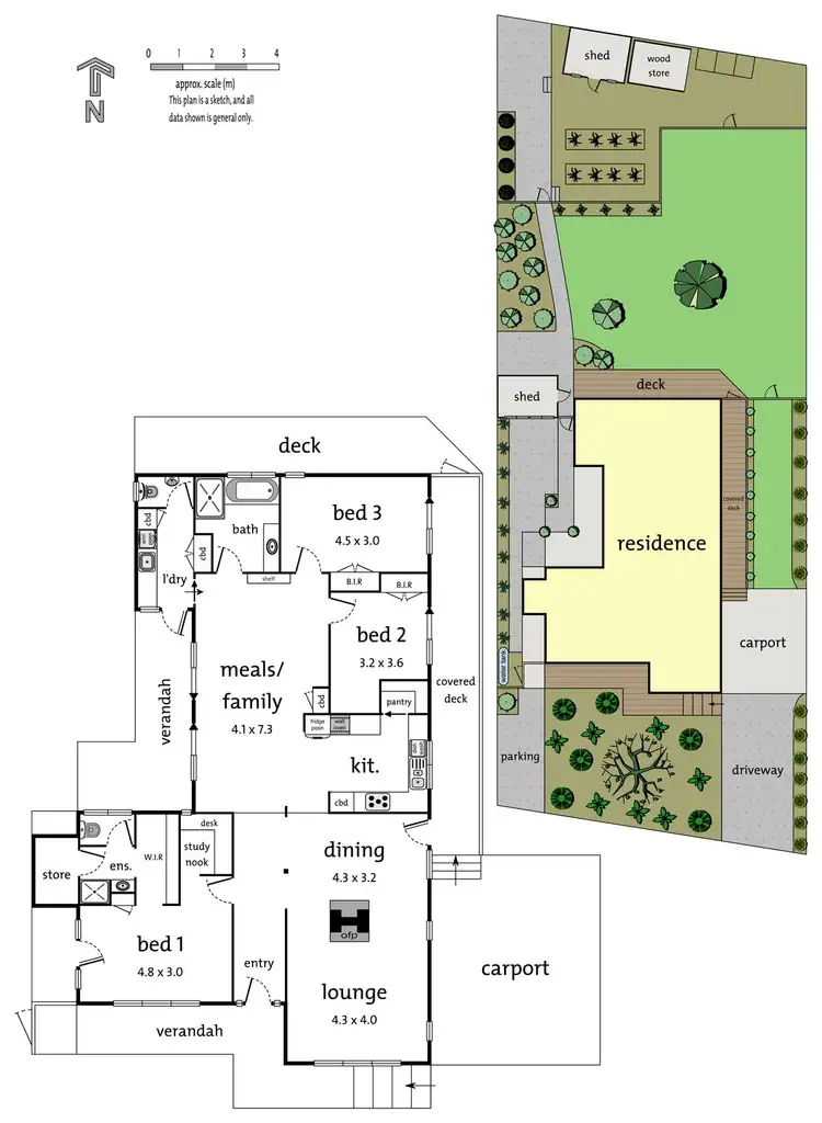 Floorplan of Homely house listing, 24 Lynwood Avenue, Ringwood East VIC 3135