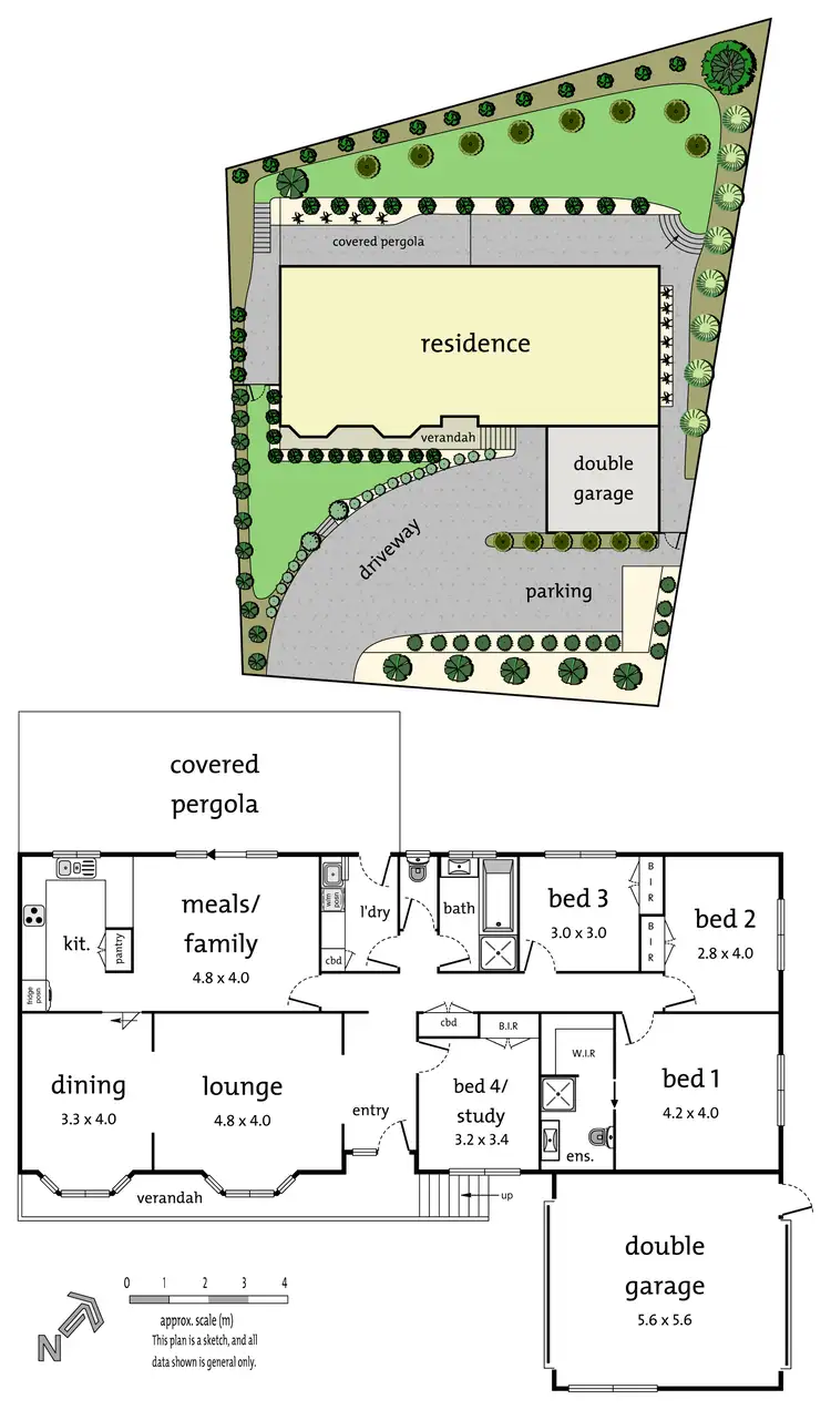 Floorplan of Homely house listing, 59 Pine Hill Drive, Doncaster East VIC 3109