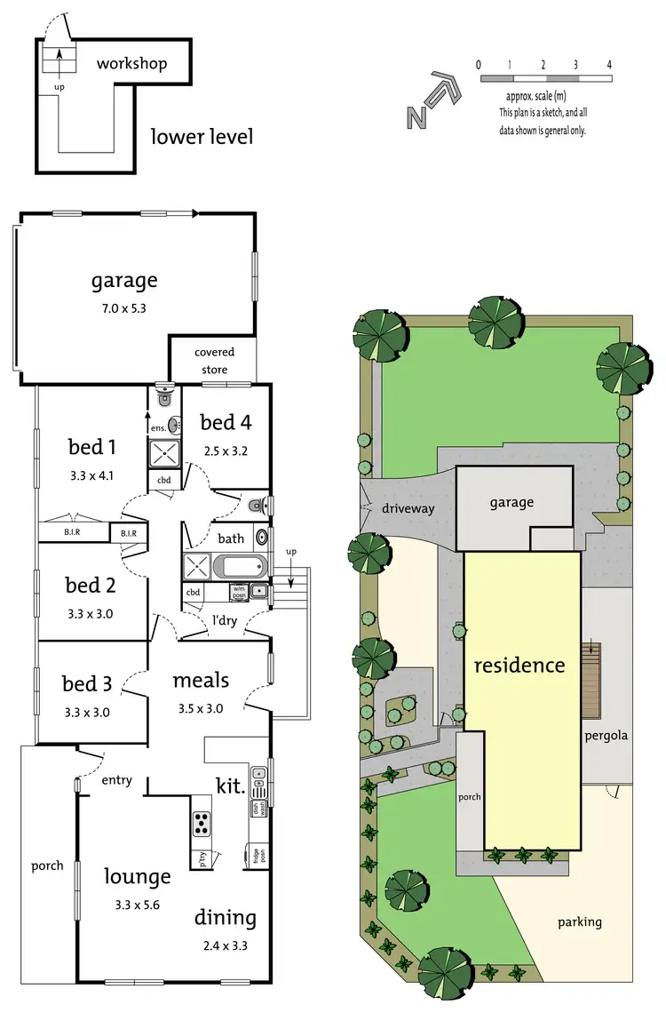 Floorplan of Homely house listing, 1 Cutts Avenue, Croydon VIC 3136