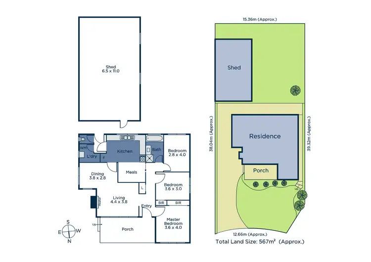 Floorplan of Homely house listing, 6 Princes Court, Blackburn South VIC 3130