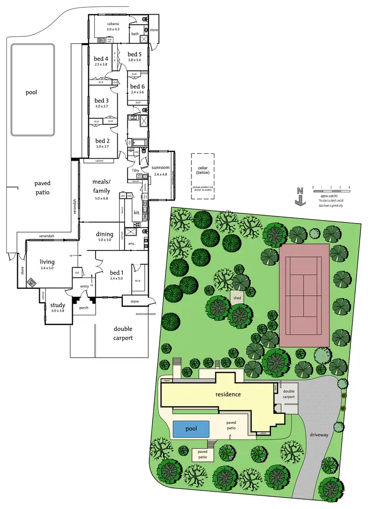 Floorplan of Homely house listing, 28 Craig Road, Donvale VIC 3111
