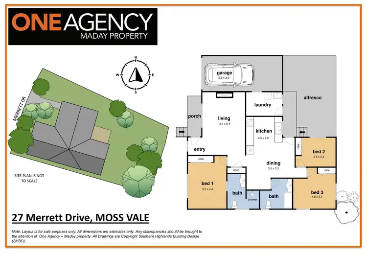 Floorplan of Homely house listing, 27 Merrett Drive, Moss Vale NSW 2577
