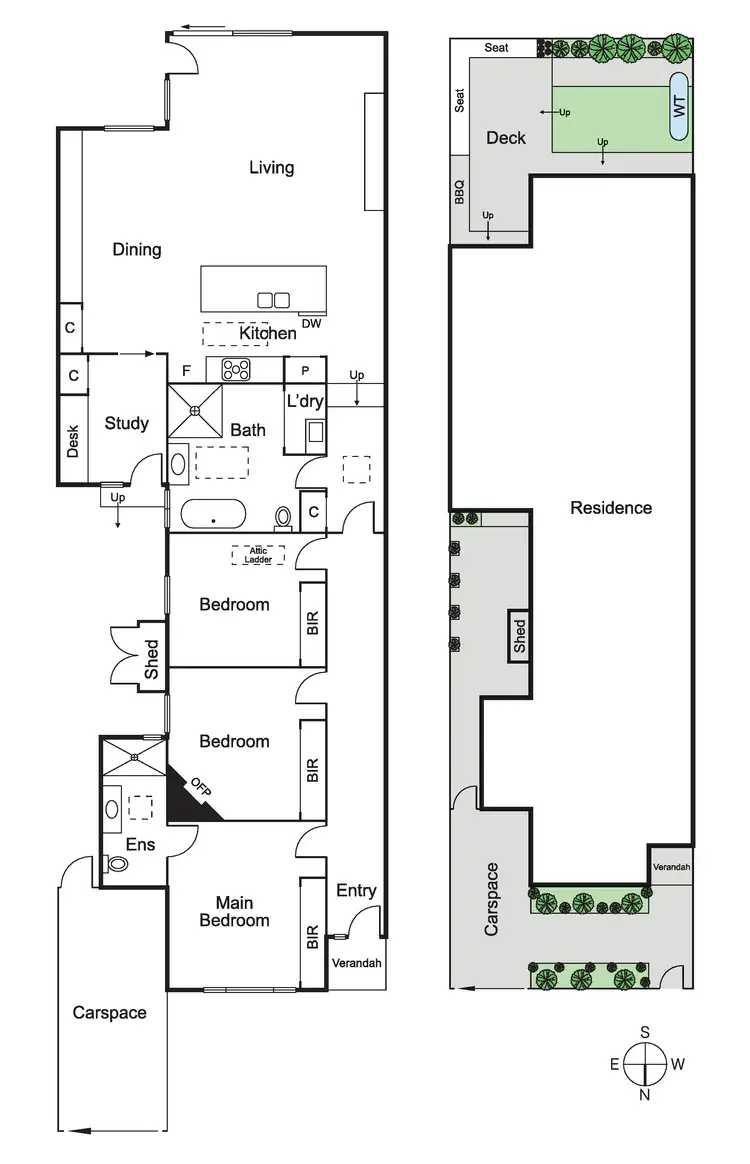 Floorplan of Homely house listing, 41 Fulton Street, St Kilda East VIC 3183