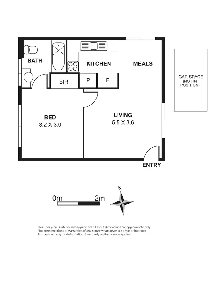 Floorplan of Homely apartment listing, 3/199 Barkly Street, Fitzroy North VIC 3068
