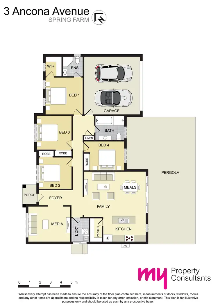 Floorplan of Homely house listing, 3 Ancona Avenue, Spring Farm NSW 2570