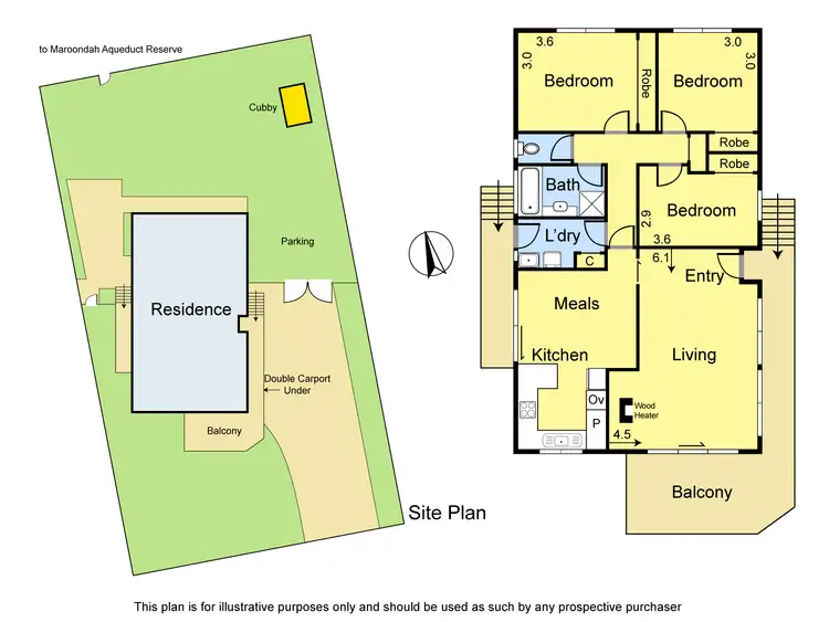Floorplan of Homely house listing, 17 Wanbanna Avenue, Greensborough VIC 3088