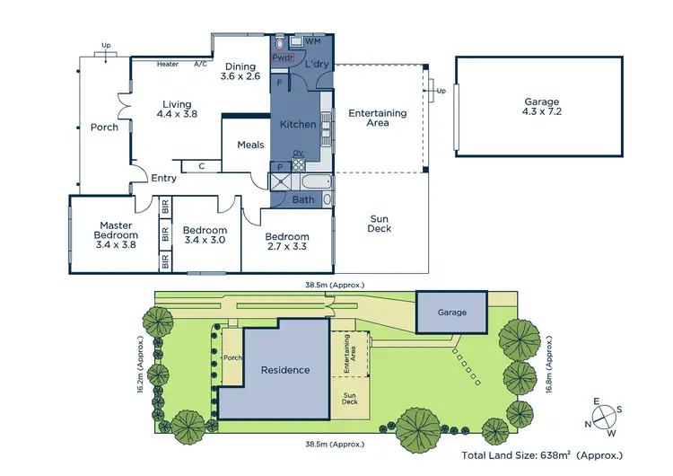 Floorplan of Homely house listing, 54 Vicki Street, Forest Hill VIC 3131