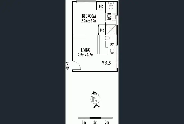 Floorplan of Homely apartment listing, 14/35-41 Napier Street, Fitzroy VIC 3065