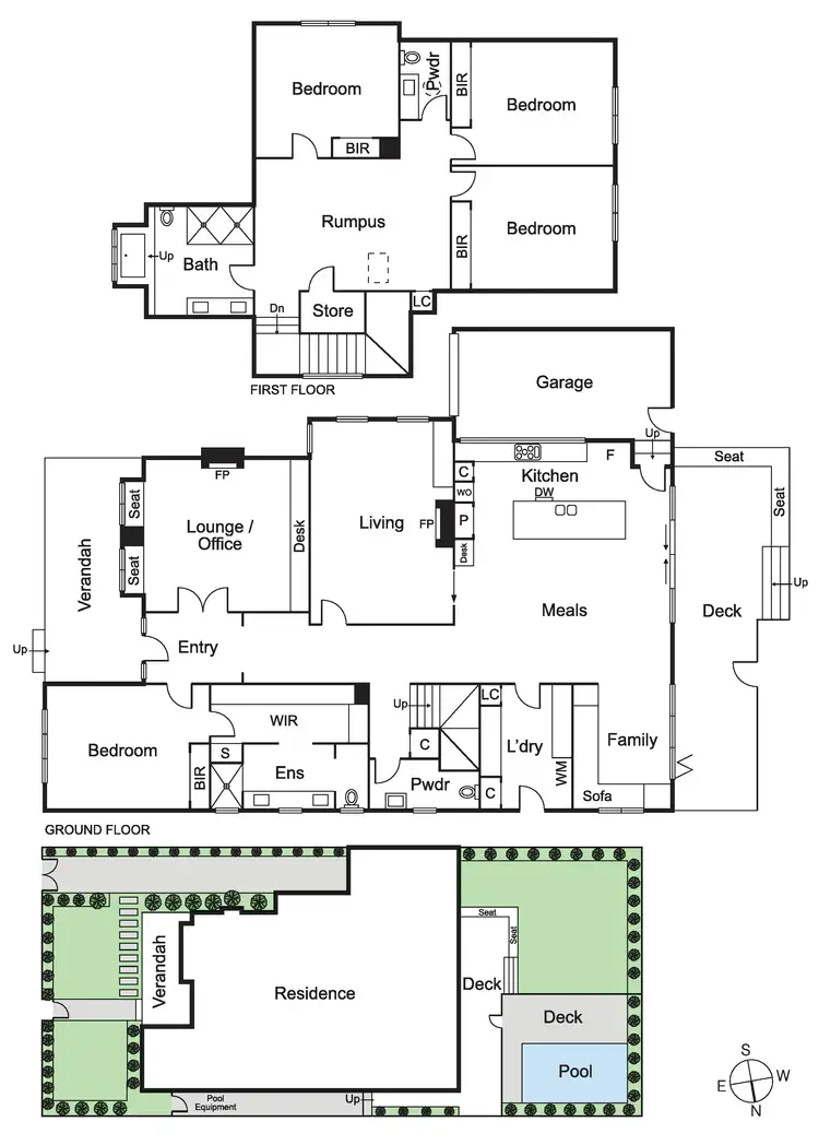 Floorplan of Homely house listing, 71 St Georges Road, Elsternwick VIC 3185