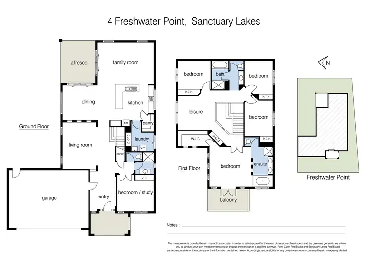 Floorplan of Homely house listing, 4 Freshwater Point, Sanctuary Lakes VIC 3030