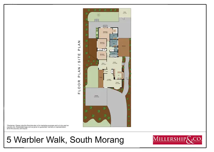 Floorplan of Homely house listing, 5 Warbler Walk, South Morang VIC 3752