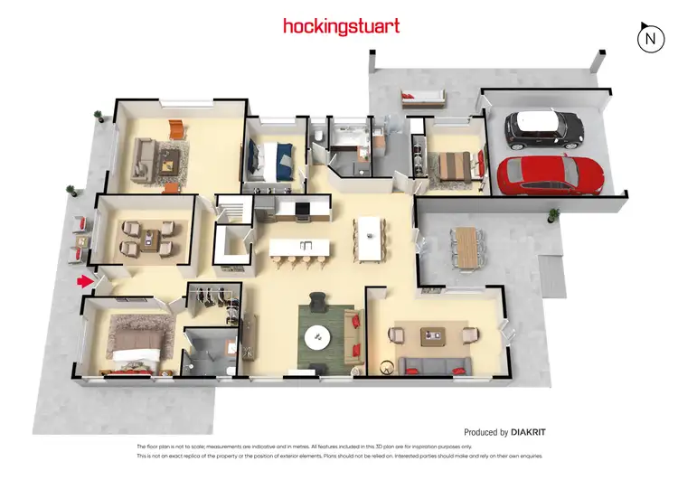 Floorplan of Homely house listing, 21 Toorongo Road, Eynesbury VIC 3338
