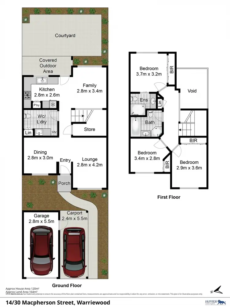 Floorplan of Homely townhouse listing, 14/30 Macpherson Street, Warriewood NSW 2102