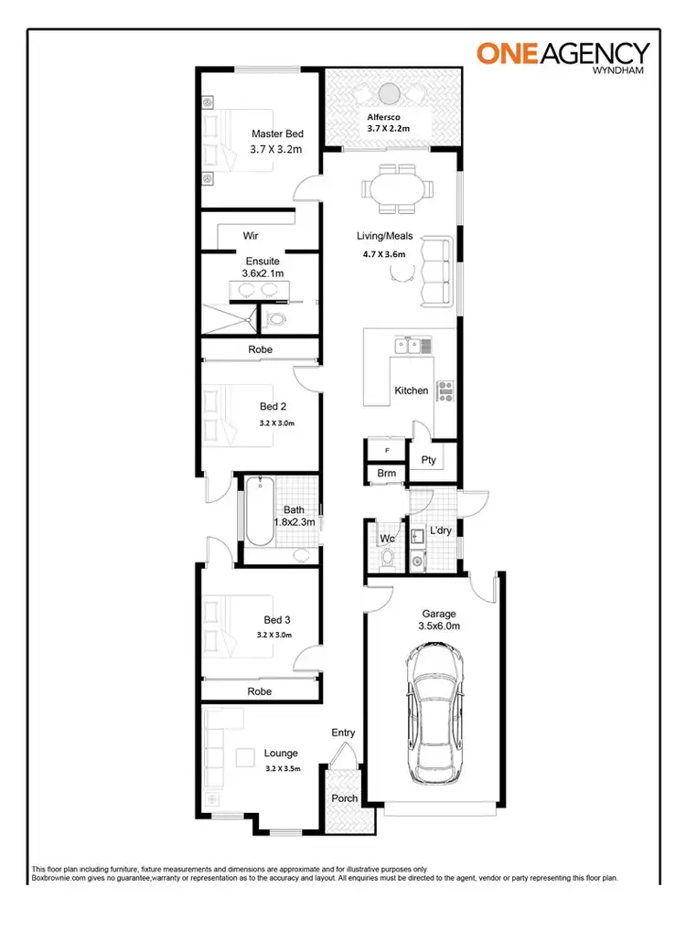 Floorplan of Homely house listing, 7 Kapinga Street, Truganina VIC 3029