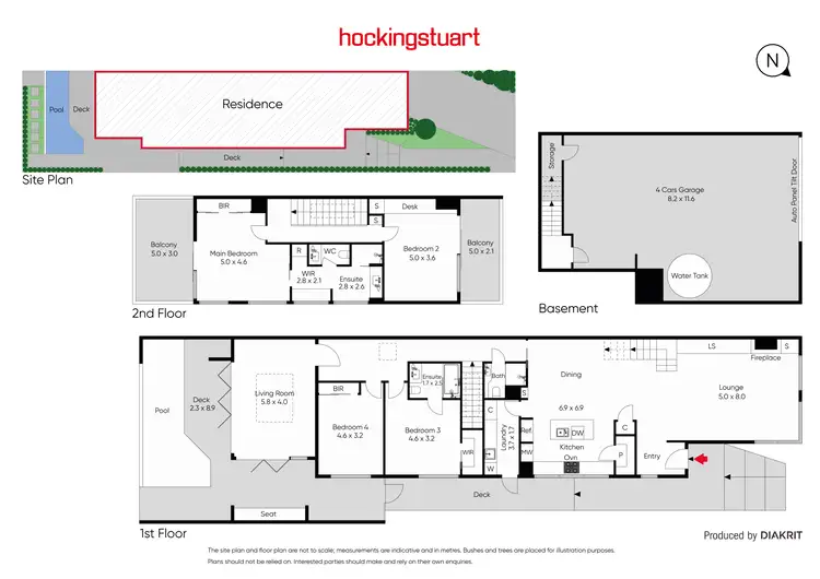 Floorplan of Homely townhouse listing, 11 Maskell Street, Brighton VIC 3186