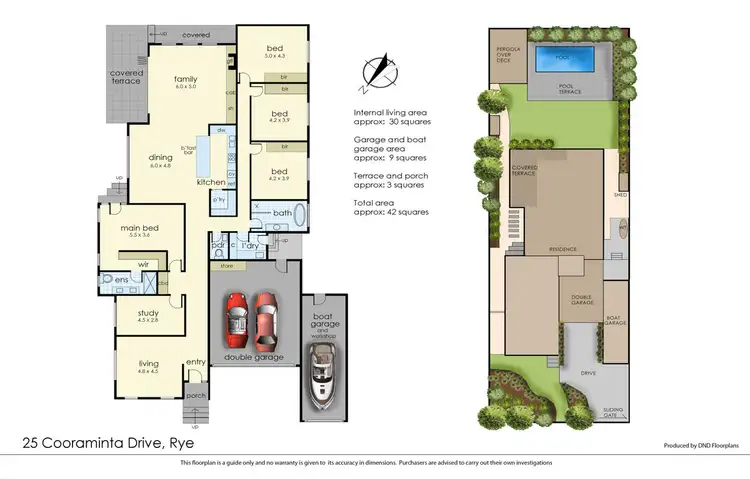 Floorplan of Homely house listing, 25 Cooraminta Road, Rye VIC 3941