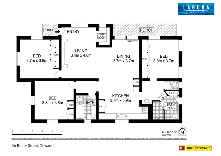 Floorplan of Homely house listing, 36 Butler Street, Tewantin QLD 4565